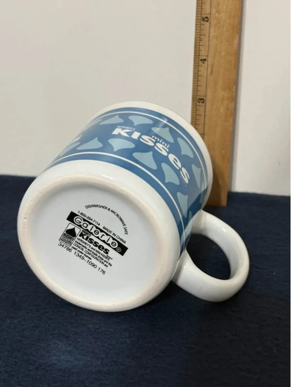 Galerie Hershey's Mini Kisses Blue Mug